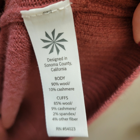 Maroon Athleta wool sweater dress - Picture 3 of 5